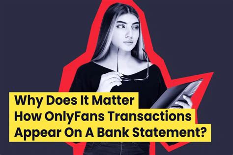 What OnlyFans Shows on Bank Statements Explained